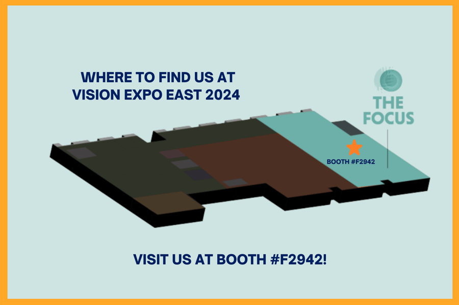 Join us at vision expo east 2024! (9 x 6 in)
